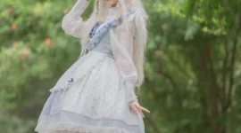 Lolita私影，蓝飘带-绝对领域