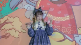 占星猫LOLITA街拍-绝对领域