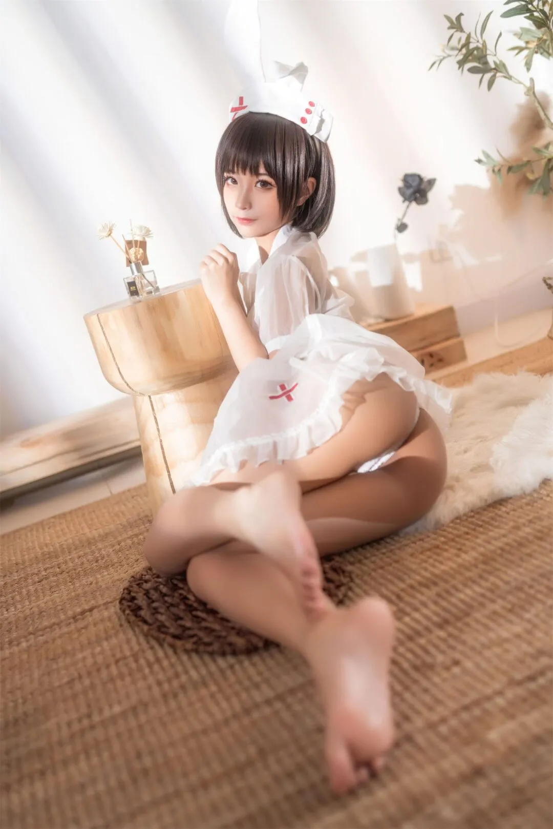 白丝护士装cos私房写真-14