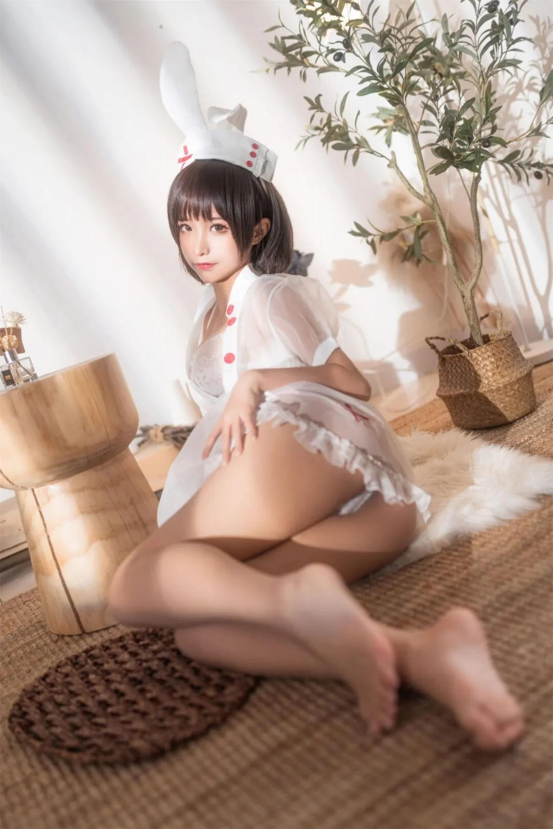 白丝护士装cos私房写真-19