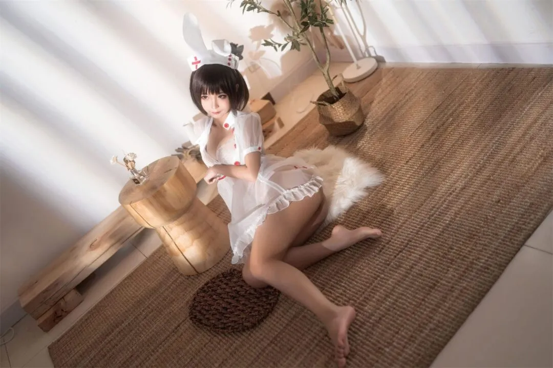 白丝护士装cos私房写真-24