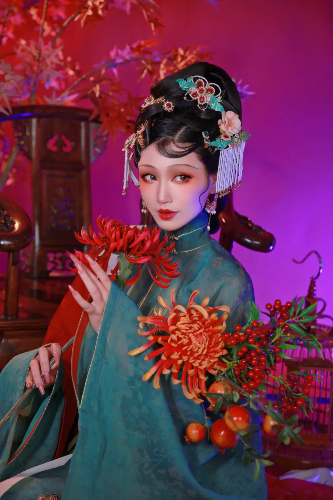 汉服私影，画中人非眼前人-12