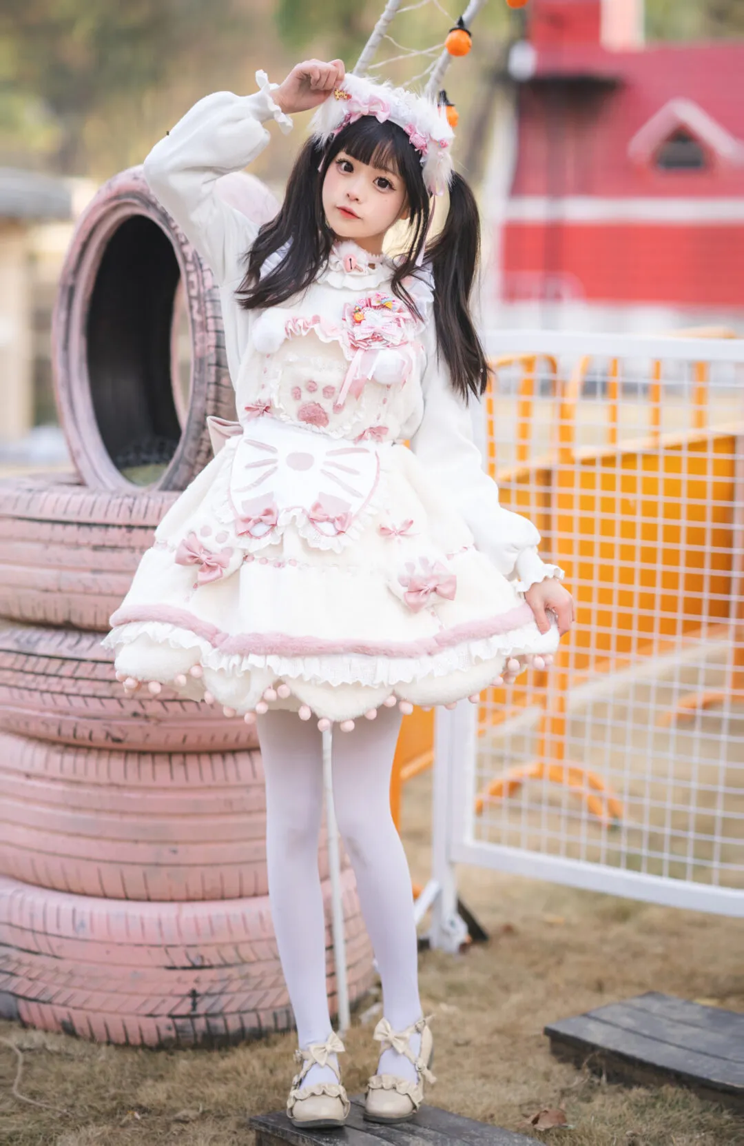 Lolita私影，超软糯的小猫咪-绝对领域
