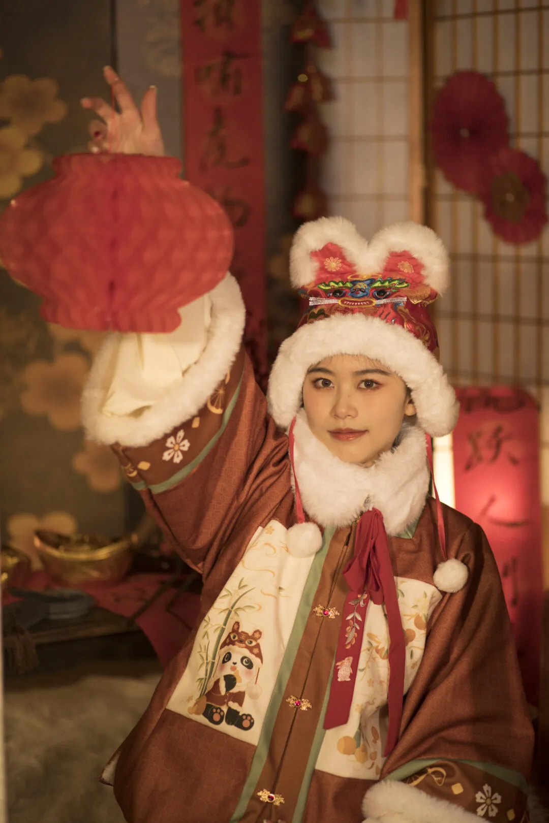 新年战袍，汉服私影-绝对领域