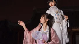 汉服私影，花好月圆夜-绝对领域