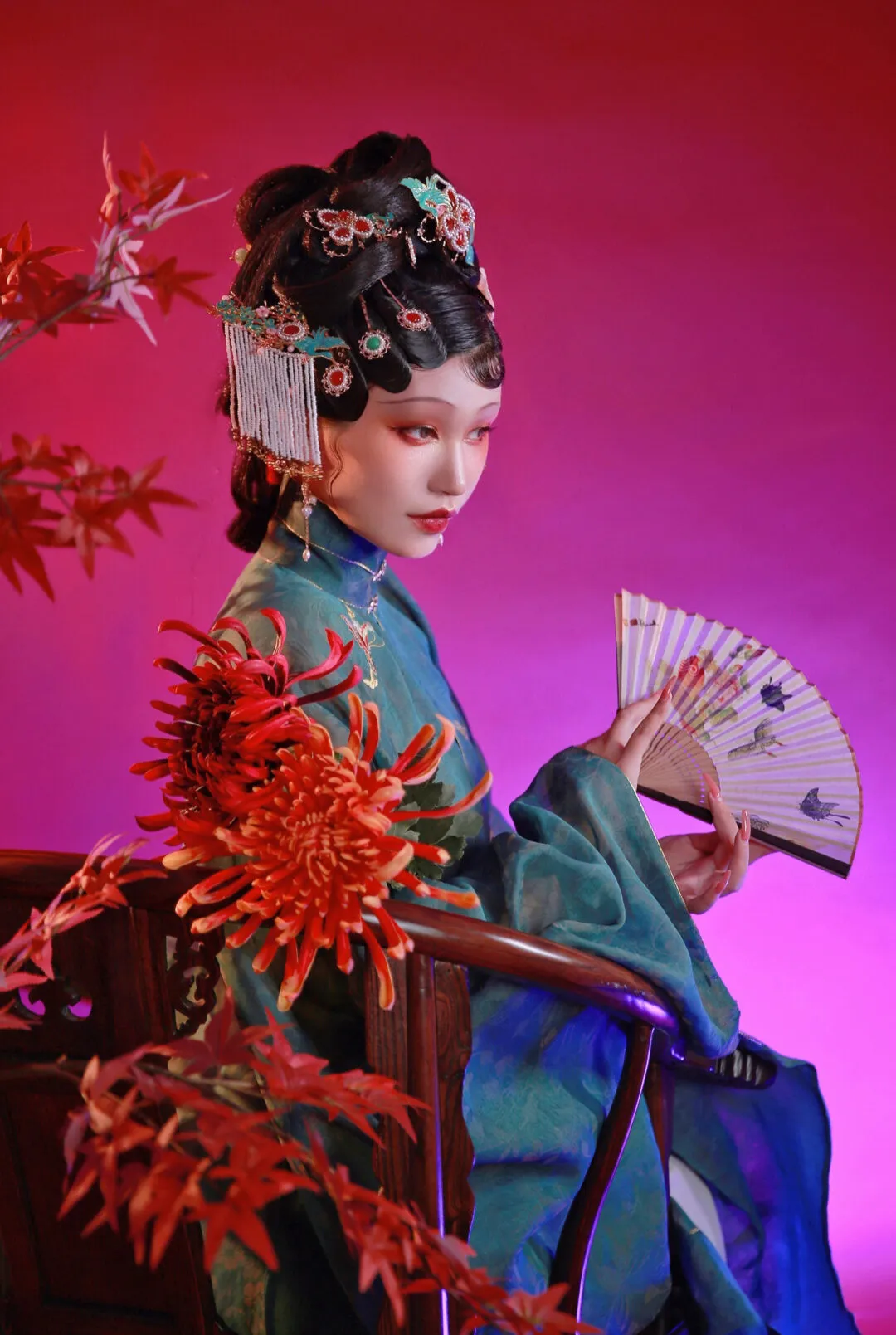 汉服私影，画中人非眼前人-10