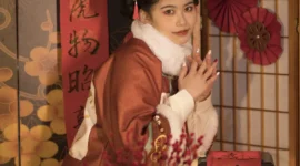 新年战袍，汉服私影-绝对领域