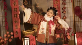 新年战袍，汉服私影-绝对领域