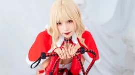 性感圣诞美女大胆写真-绝对领域