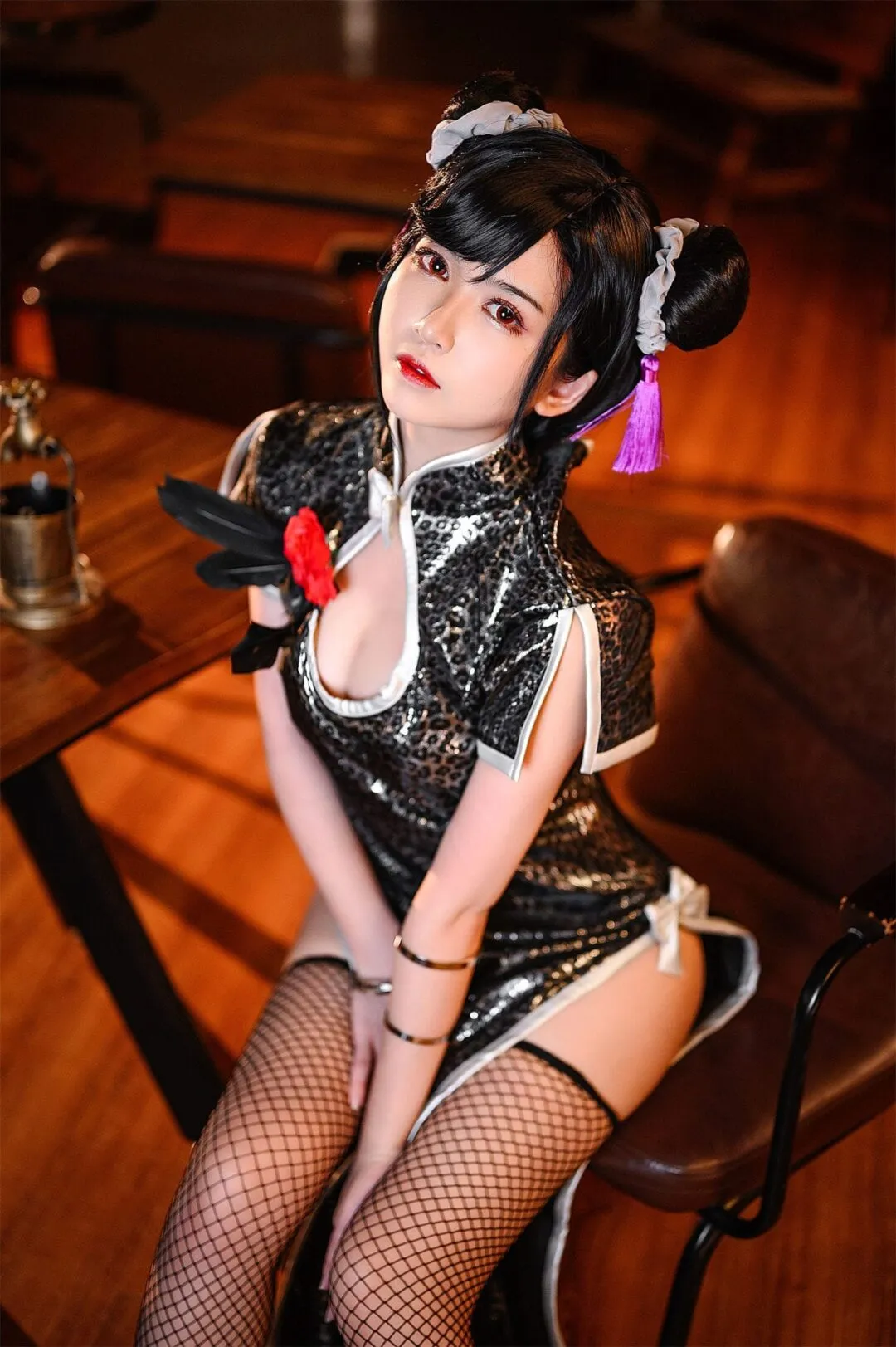 最终幻想 蒂法5cosplay-绝对领域