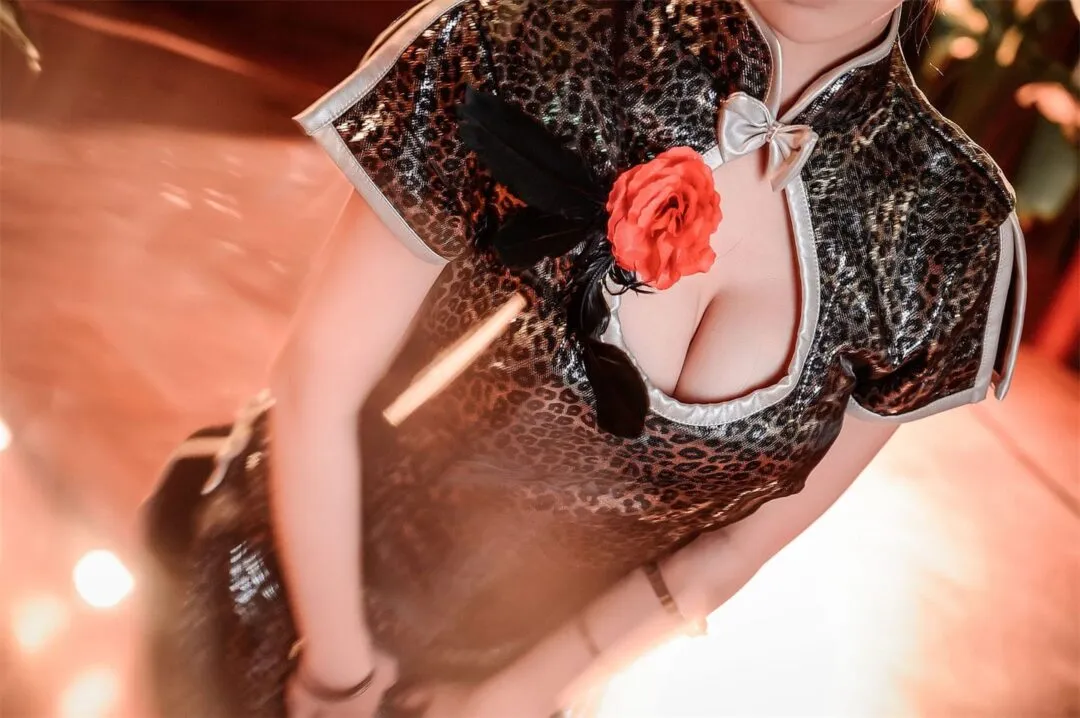 最终幻想 蒂法5cosplay-18