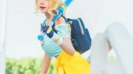 《王者荣耀》花木兰青春决赛季cosplay-绝对领域