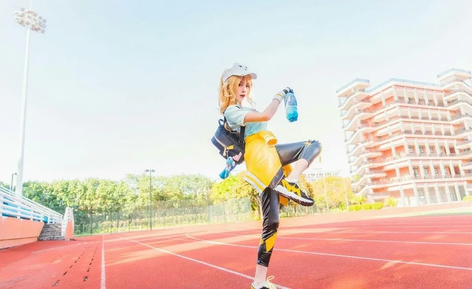《王者荣耀》花木兰青春决赛季cosplay-绝对领域