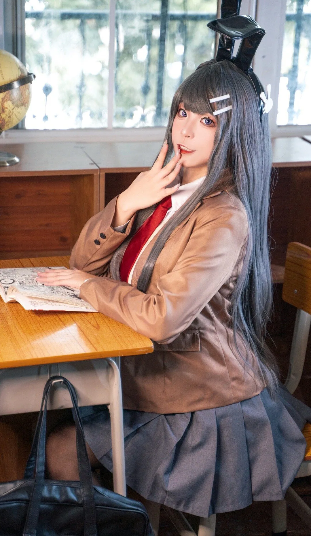 《青春猪头少年系列》樱岛麻衣cosplay-绝对领域