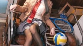 《青春猪头少年系列》樱岛麻衣cosplay-绝对领域