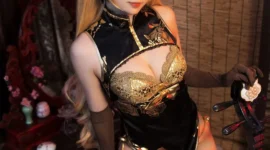 艳娘梦华谭 金莲cosplay-绝对领域