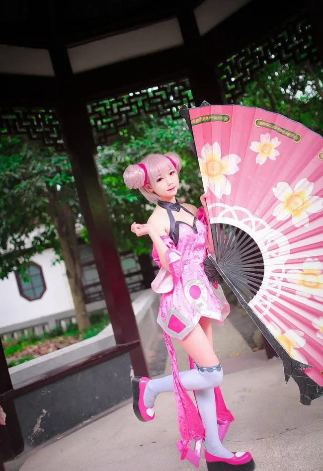 《王者荣耀》小乔cosplay-绝对领域