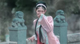 青白蛇汉服-绝对领域