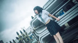 TYA事务所 JK私影写真-绝对领域