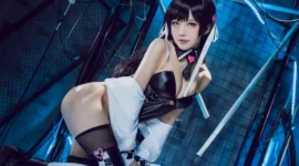 碧蓝航线 爱宕4cosplay-绝对领域