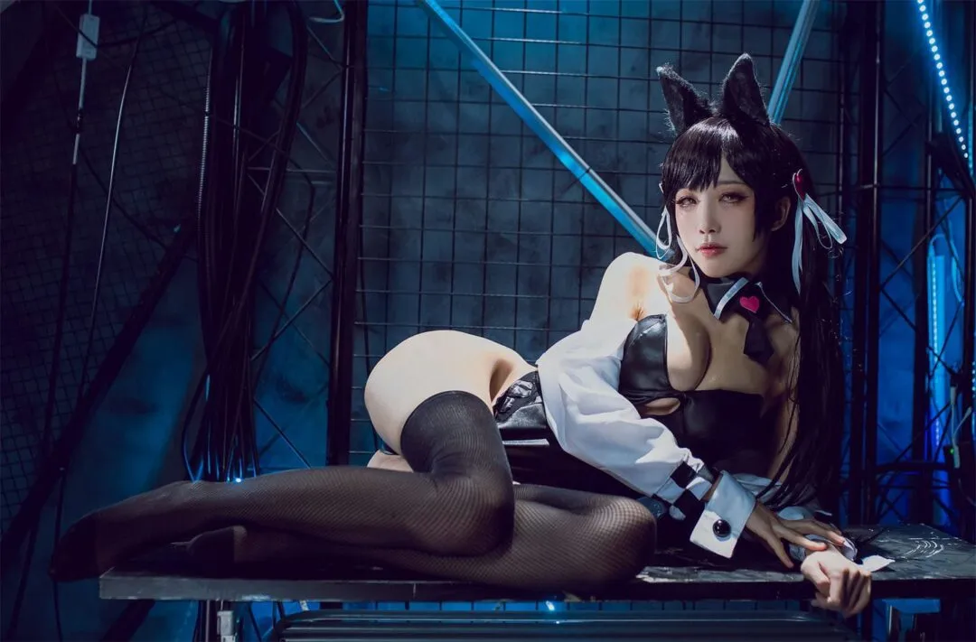 碧蓝航线 爱宕4cosplay-32