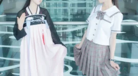 jk制服汉服Lolita 破产三姐妹-绝对领域