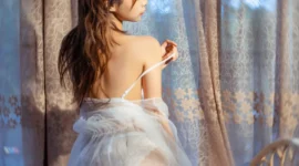 私房写真，轻纱少女-绝对领域