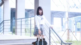JK制服写真-绝对领域
