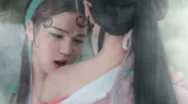青白蛇汉服-绝对领域
