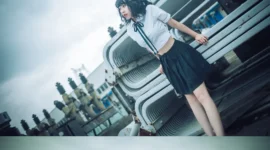 TYA事务所 JK私影写真-绝对领域
