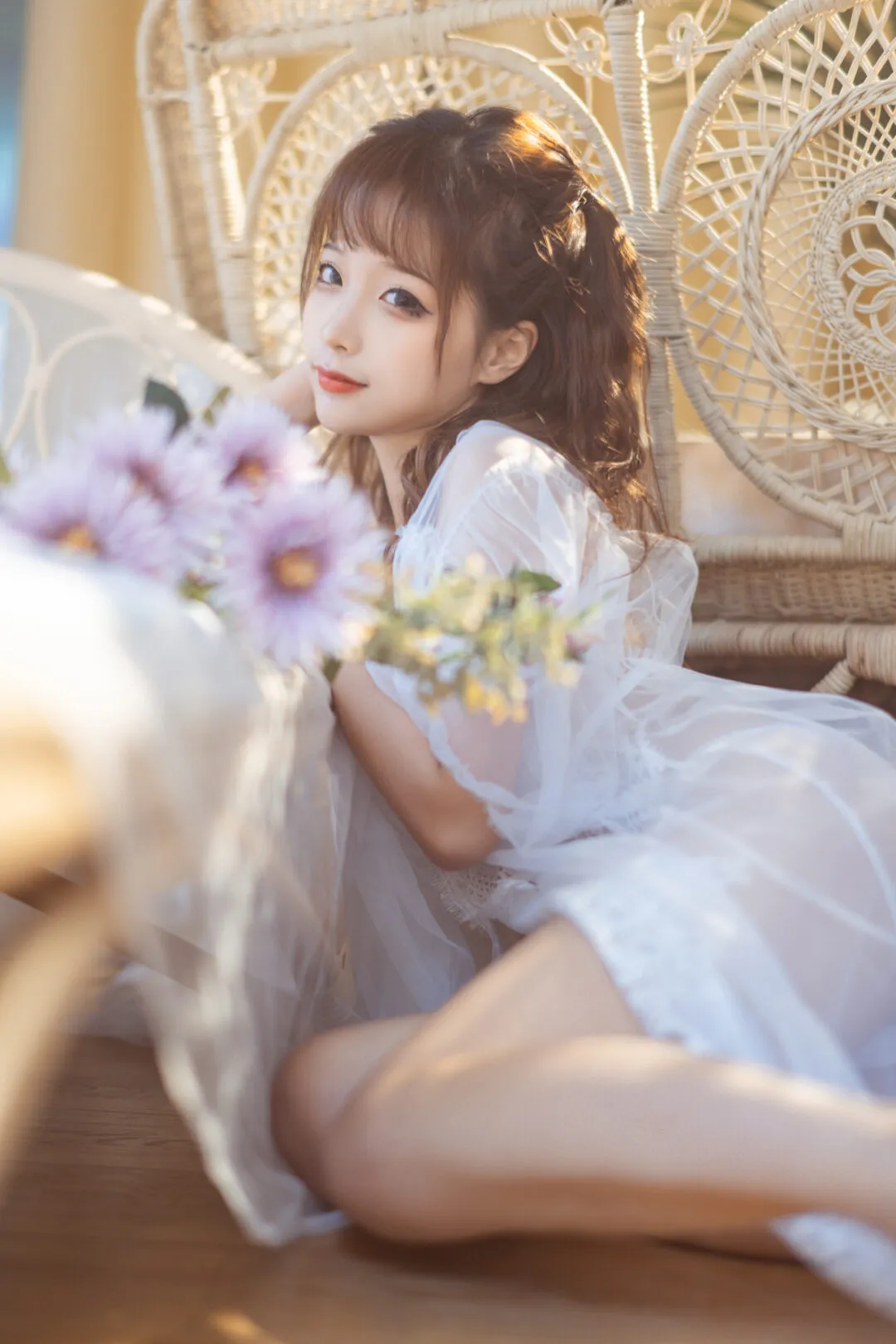 私房写真，轻纱少女-绝对领域