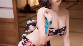 《Fate/Grand Order》葛饰北斋水着cosplay-绝对领域