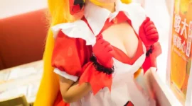 《王者荣耀》安琪拉魔法小厨娘cosplay-绝对领域