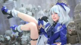 《原神》 芙宁娜cosplay-绝对领域