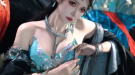 《逆水寒》巴蛇cosplay-绝对领域