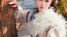 藏服少女写真-绝对领域