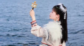 藏服少女写真-绝对领域
