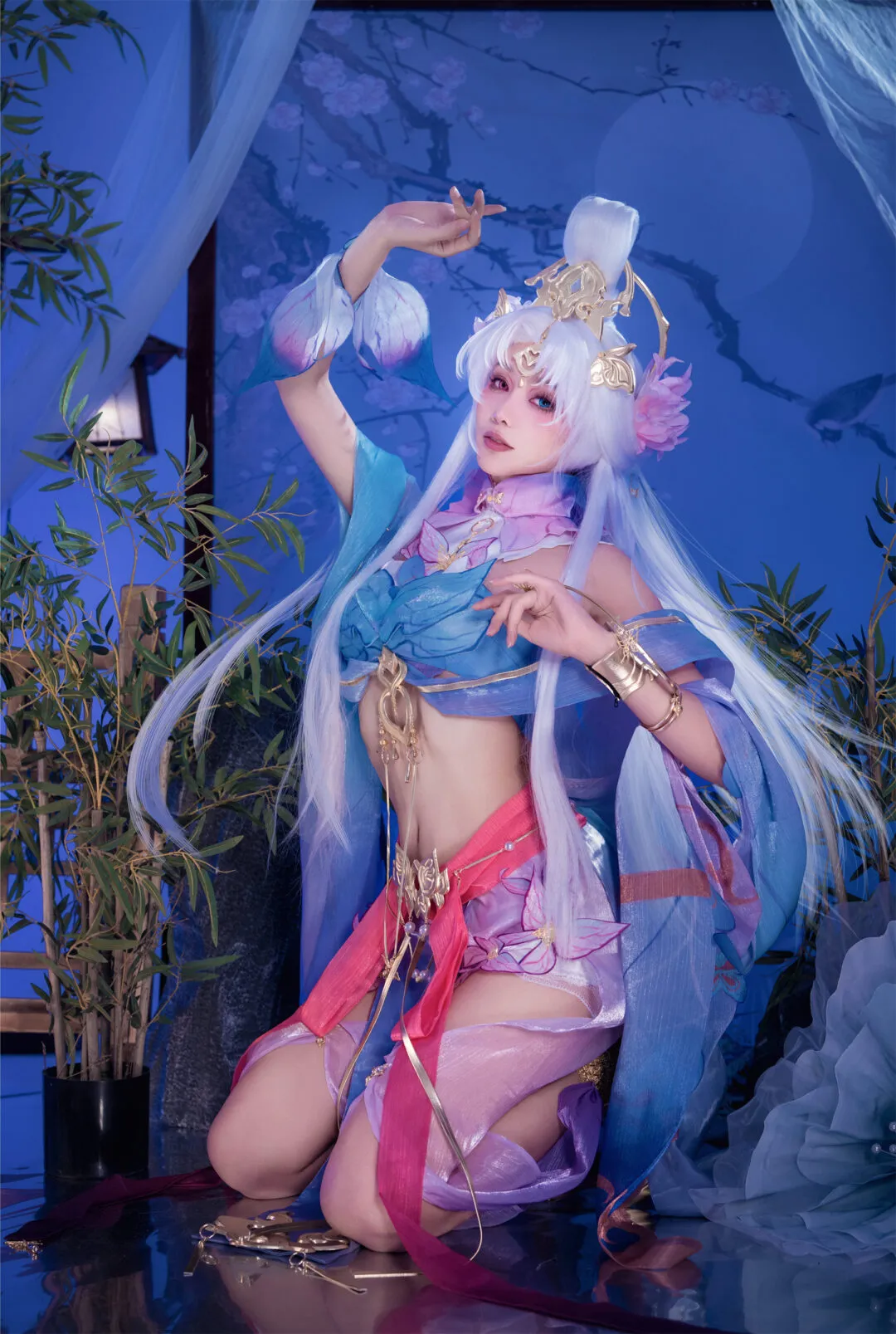 《三国志幻想大陆》明幽貂蝉cosplay-绝对领域