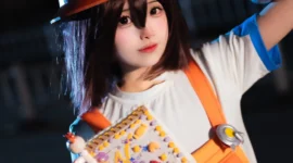 《无暗英雄》小呆cosplay-绝对领域