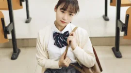 jk日常  教室里的小可爱-绝对领域