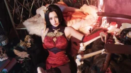 《海贼王》女帝cosplay-绝对领域