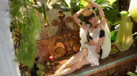 《宿命回响》萨巴女王cosplay-绝对领域