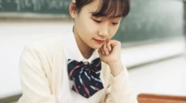 jk日常  教室里的小可爱-绝对领域
