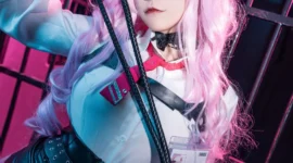 《胜利女神：妮姬》尤妮cosplay-绝对领域