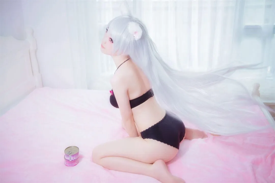 化物语 羽川翼cosplay-绝对领域
