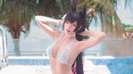 碧蓝航线 爱宕6cosplay-绝对领域