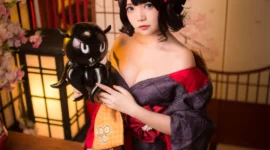《Fate/Grand Order》葛饰北斋cosplay-绝对领域