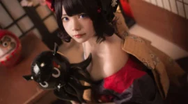 《Fate/Grand Order》葛饰北斋cosplay-绝对领域