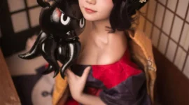 《Fate/Grand Order》葛饰北斋cosplay-绝对领域