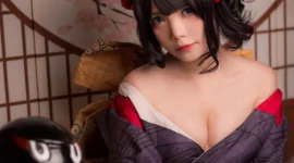 《Fate/Grand Order》葛饰北斋cosplay-绝对领域